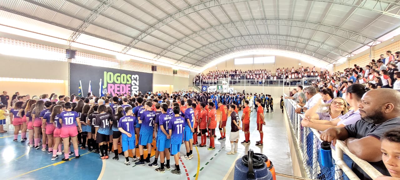 Cerimônia marca abertura dos Jogos na Rede 2023 em Barra de São Francisco