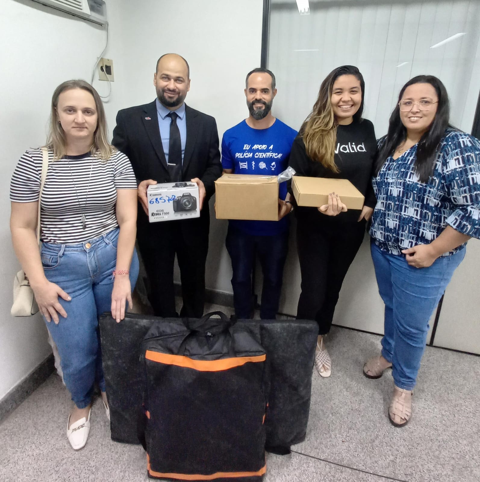 BSF: setor de identificação da prefeitura recebe kit biométrico do Governo do Estado