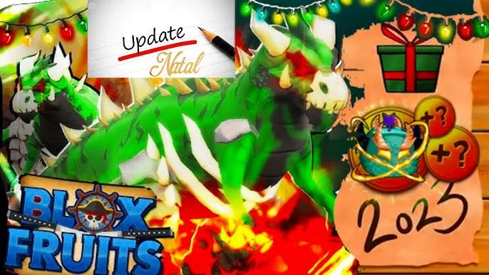 Blox Fruits Atualização de Natal: Novas Frutas Míticas, Evento Especial e Subclasses de Construtor Naval