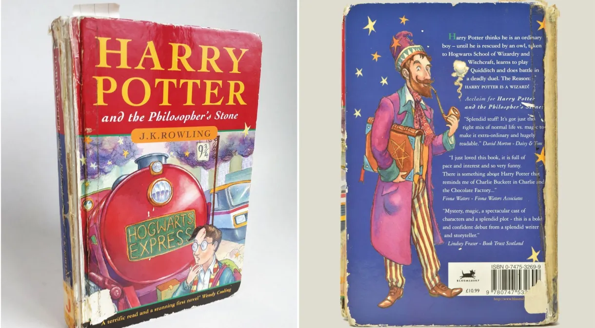 Primeira edição de Harry Potter é leiloada por R$ 66,5 mil