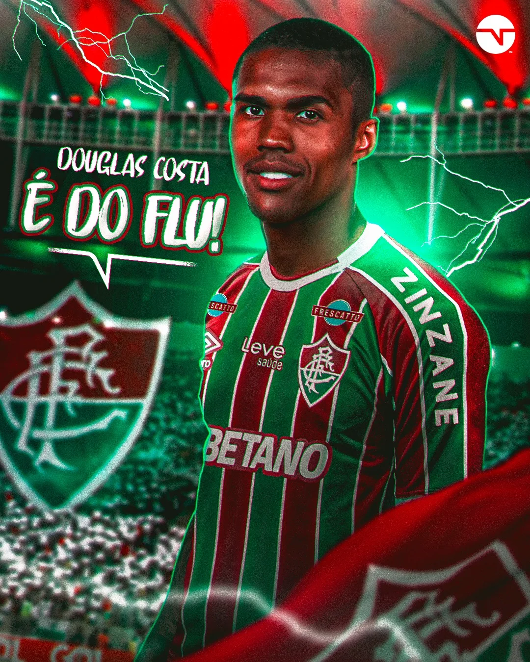 Douglas Costa assina com o Fluminense: um reforço de peso para o Tricolor