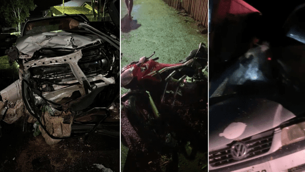 Quatro veículos se envolvem em acidente na rodovia que liga Nova Venécia a Vila Pavão