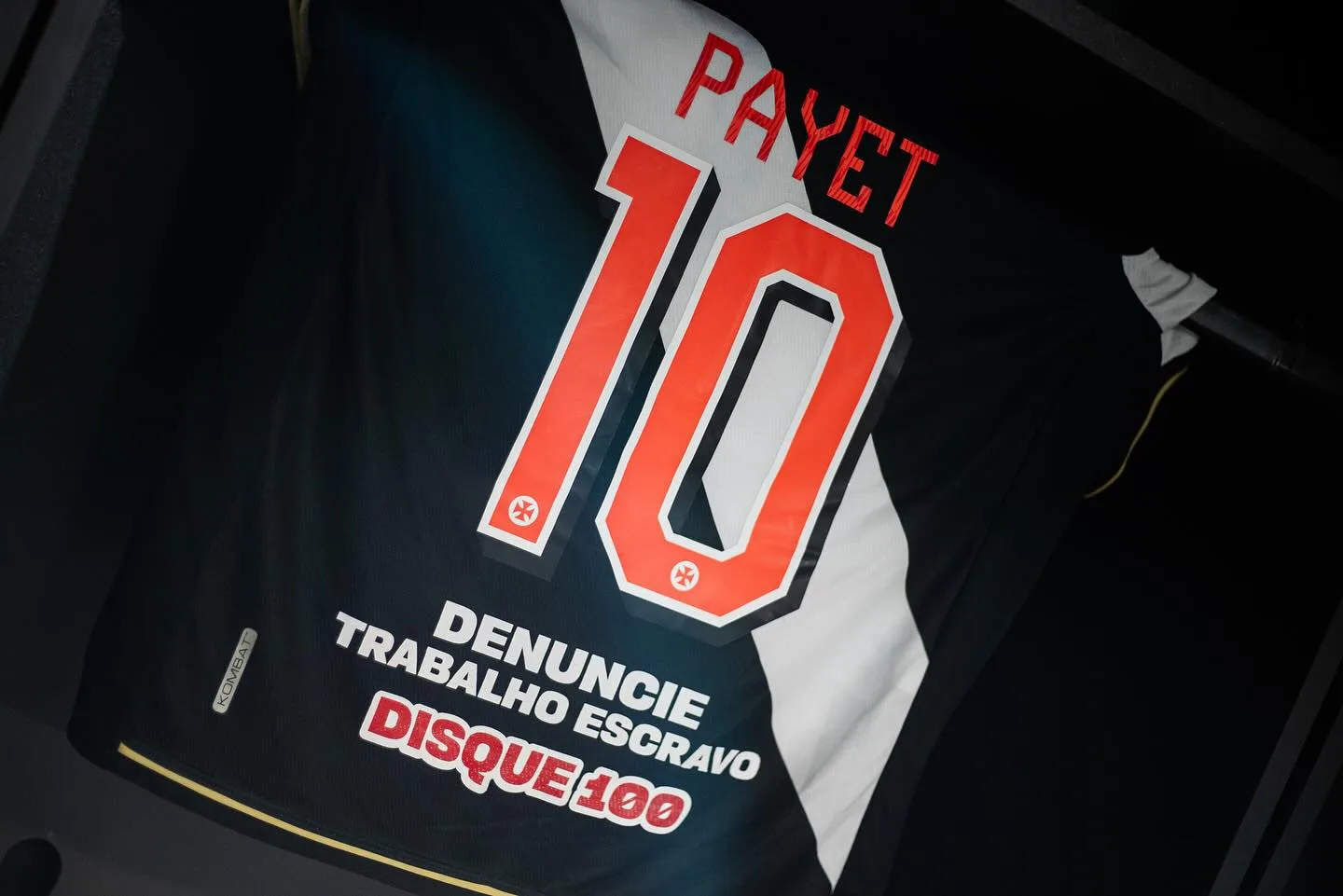 Em jogo neste domingo, Vasco fará ação em prol da erradicação do trabalho escravo