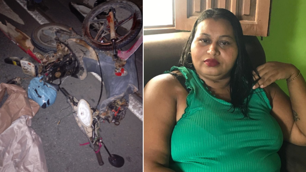 Batida entre motos e atropelamento: Polícia investiga morte de mulher em Jaguaré