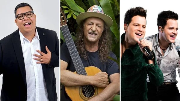 Aniversário de Vitória terá shows gratuitos de Alceu Valença, Anderson Freire e João Neto e Frederico
