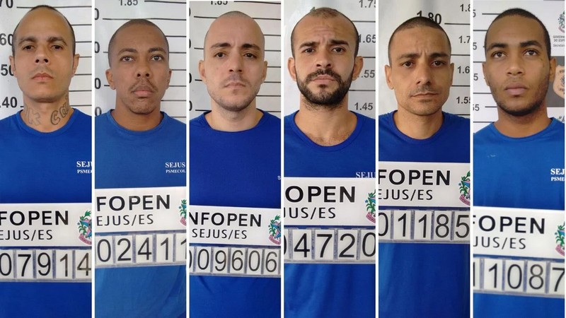 Seis presos serram grade de cela e fogem da Penitenciária de Colatina