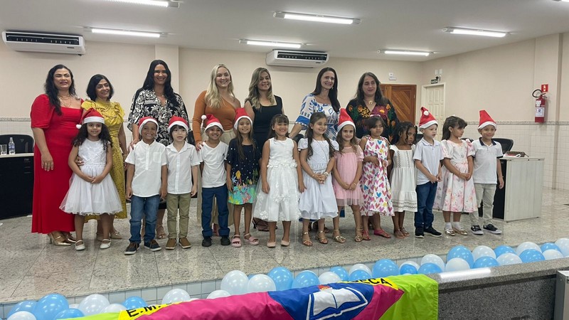 Escola Municipal José Francisco da Fonseca realiza Cerimônia de Formatura de alunos da Educação Infantil