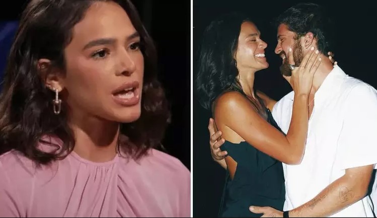 "Bruna Marquezine e João Guilherme em evento na fazenda de Leonardo, local onde ocorreu a polêmica festa de aniversário que antecedeu o término do casal.