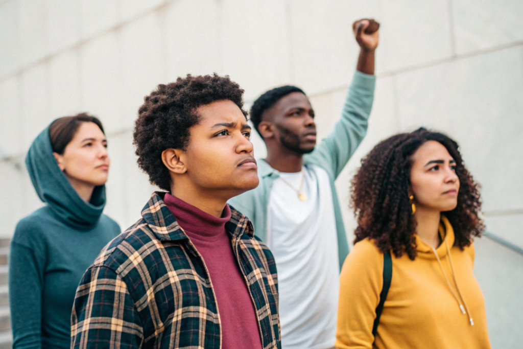 Jovem da Geração Z trabalhando em um laptop, representando o comportamento de relaxar durante o horário de trabalho, conforme revelado por pesquisas recentes.