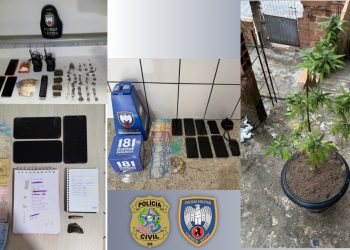 Ação policial prende seis suspeitos de tráfico, estupro e agressão a mulheres em Boa Esperança